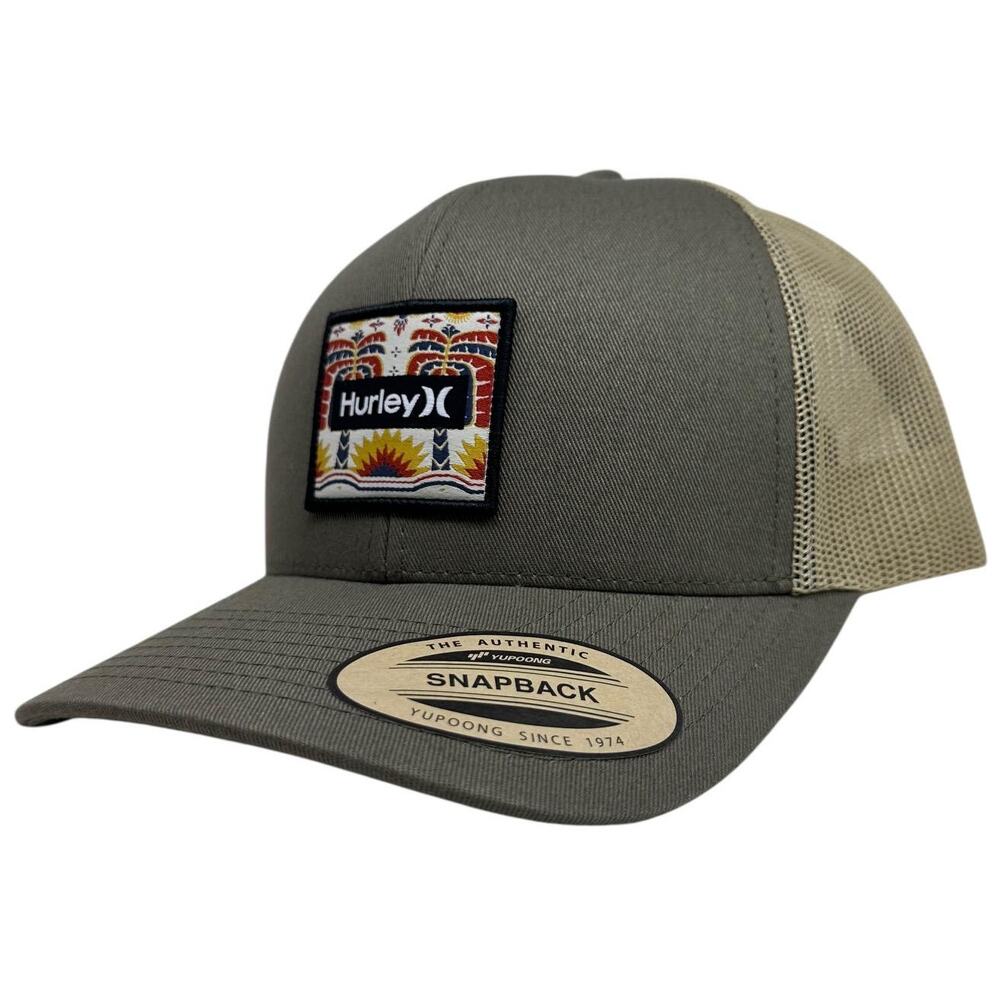Hurley Men's Trucker Hat Seacliff Mesh Snapback Cap